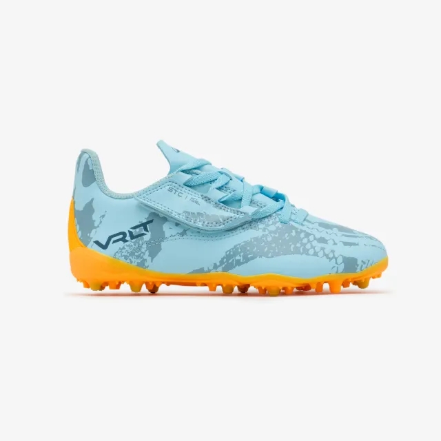 Kipsta Kids' Rip-Tab Football Boots Viralto I Easy Mg/Ag - Blue