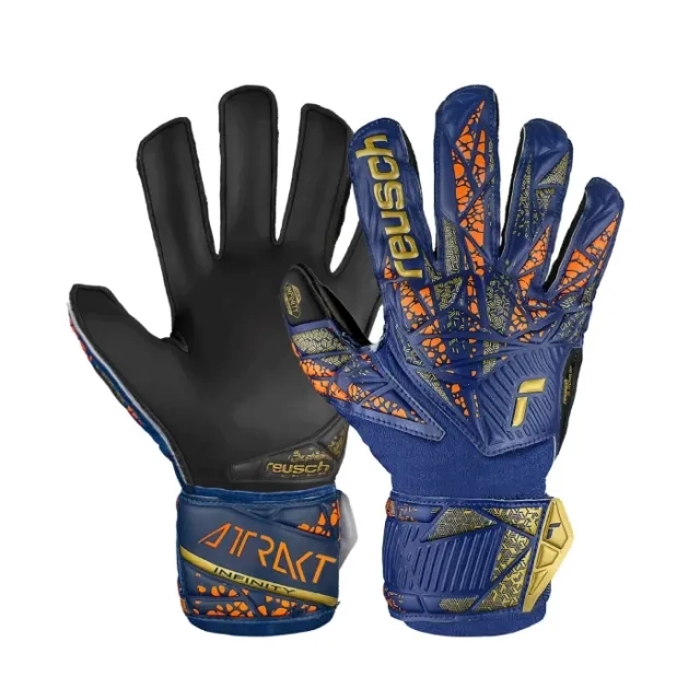 Reusch - JUNIOR Attrakt Infinity Finger Support Night Spark