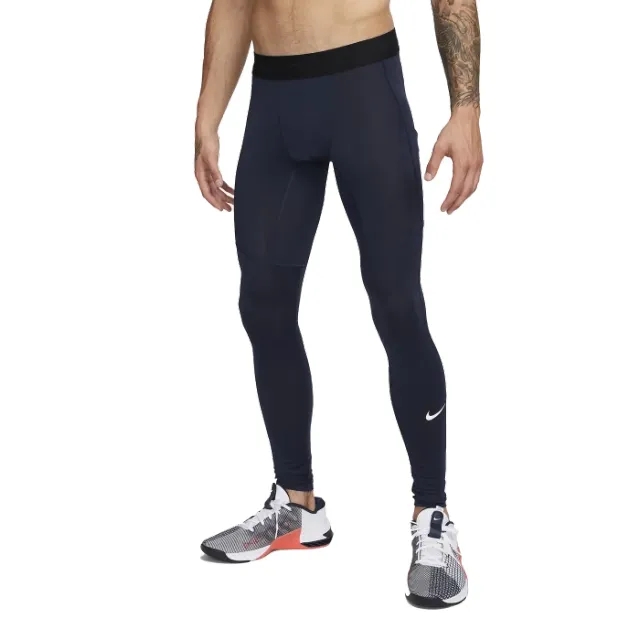 Nike - Fitness Tights Pro Blu Navy