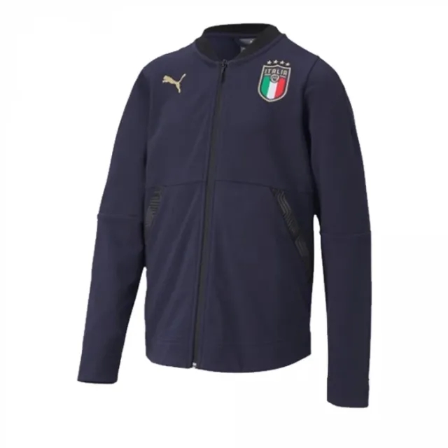 Puma - JUNIOR Italia Felpa Casuals Blu Ufficiale 2020-21