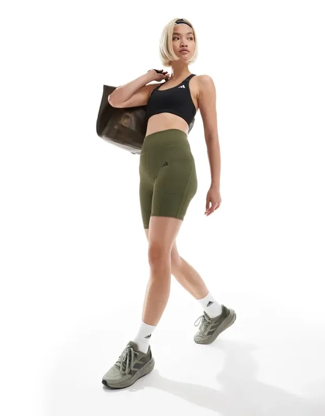 Adidas Optime Rib Short Leggings
