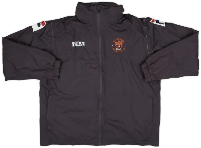 2012-13 Blackpool Fila Hooded Rain Jacket - 4/10 - (XL)