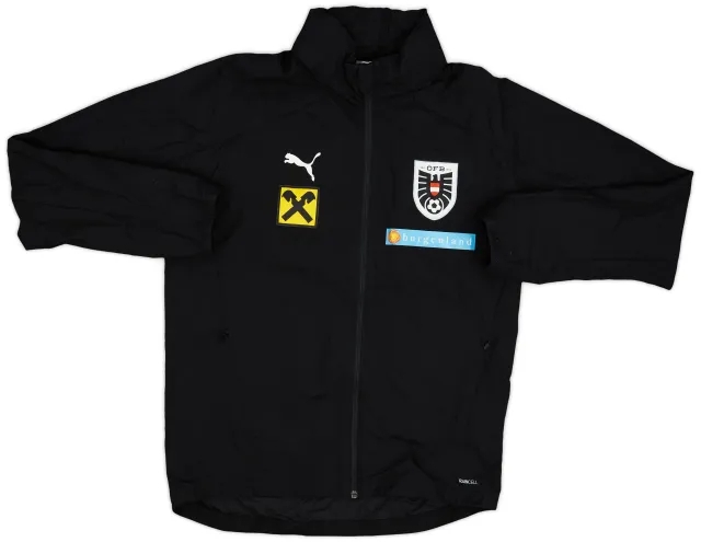 2018-19 Austria Puma Hooded Rain Jacket - 8/10 - (M)