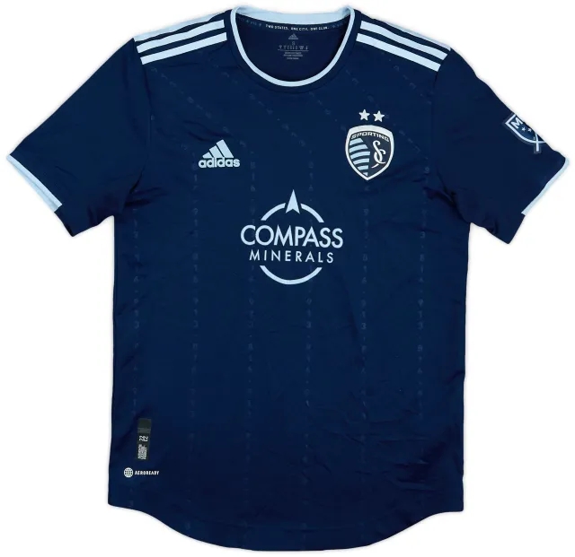 adidas 2022-24 Sporting Kansas City Authentic Away Shirt - 7/10 - (S)