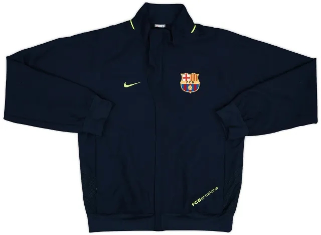 2007-08 Barcelona Nike Track Jacket - 8/10 - (S)