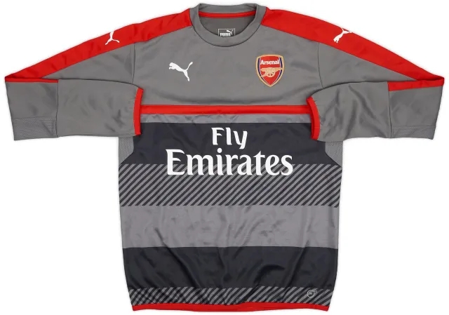 2015-16 Arsenal Puma Sweat Top - 8/10 - (M)