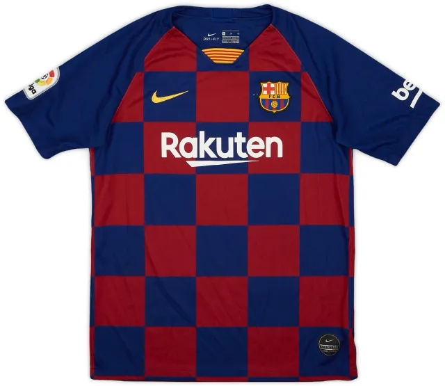 Nike 2019-20 Barcelona Home Shirt - 6/10 - (XL.Boys)