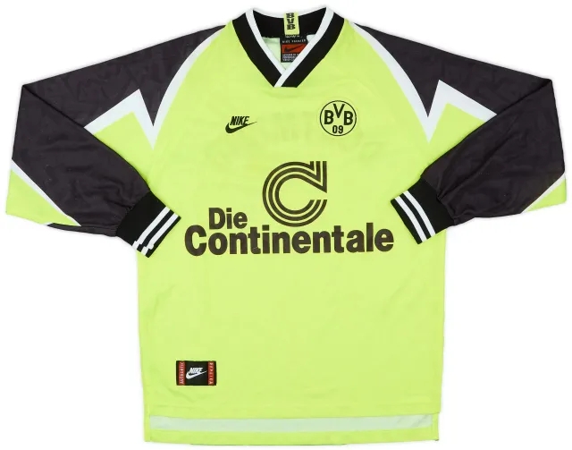 Nike 1995-96 Borussia Dortmund Home L/S Shirt - 8/10 - (M)