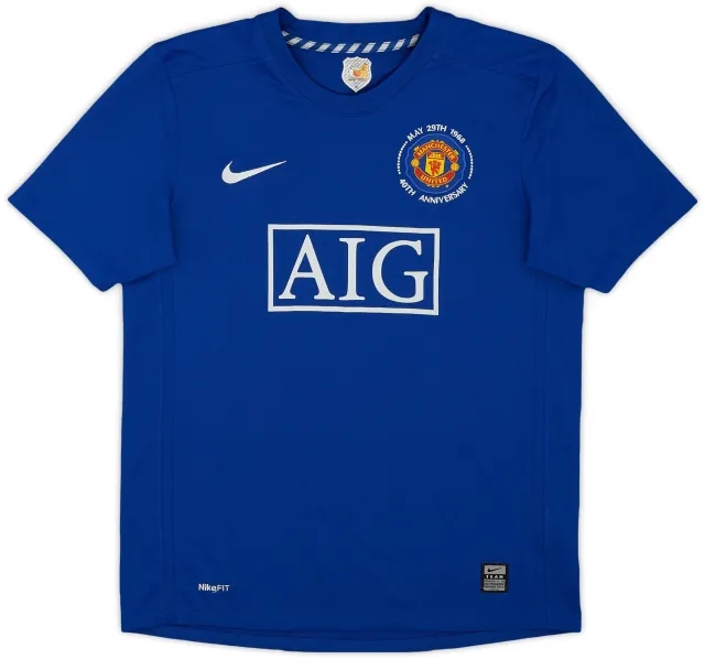 Nike 2008-09 Manchester United Third Shirt - 9/10 - (XL.Boys)