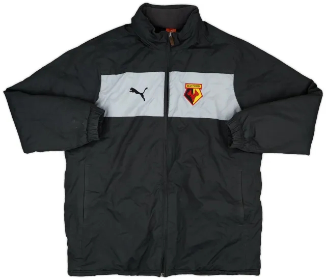 2012-13 Watford Puma Padded Bench Coat - 6/10 - (L)