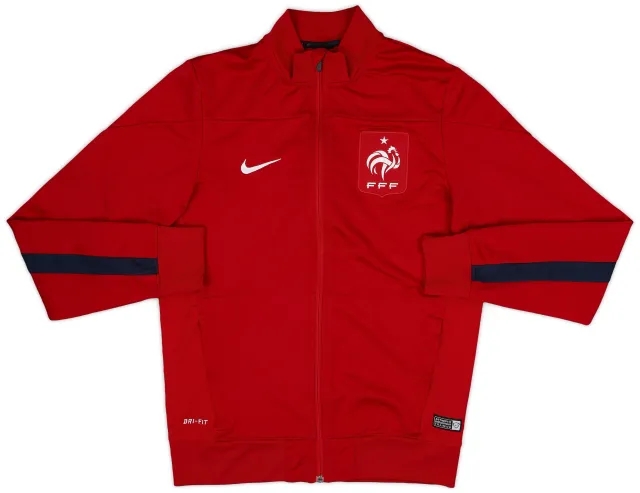 2014-15 France Nike Track Jacket - 9/10 - (S)