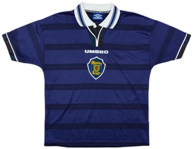 Umbro 1998-00 Scotland Home Shirt - 8/10 - (M)
