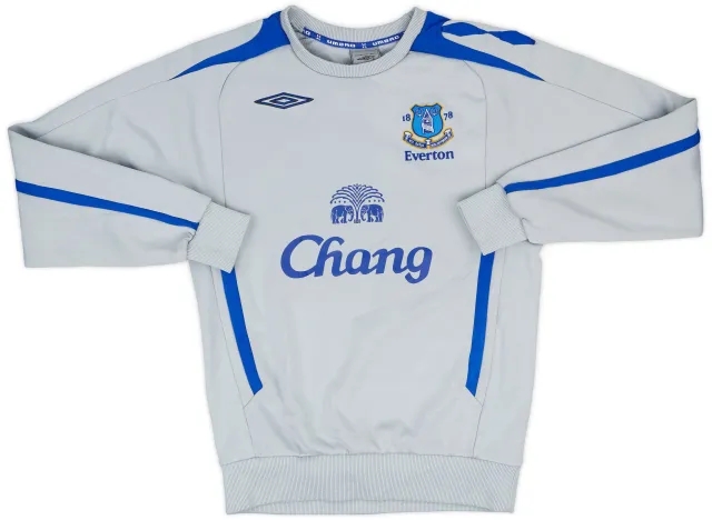 2006-08 Everton Umbro Sweat Top - 7/10 - (S)