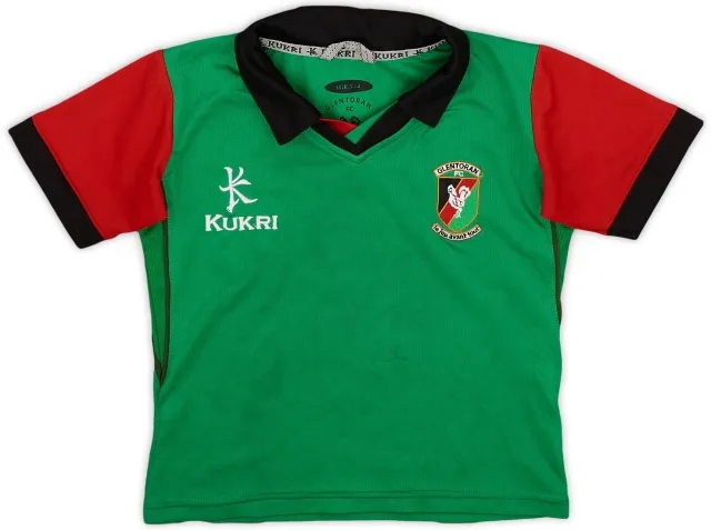 2013-14 Glentoran Home Shirt - 4/10 - (3-4 Years)