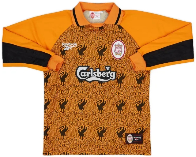 Reebok 1996-97 Liverpool GK Shirt - 7/10 - (Y)
