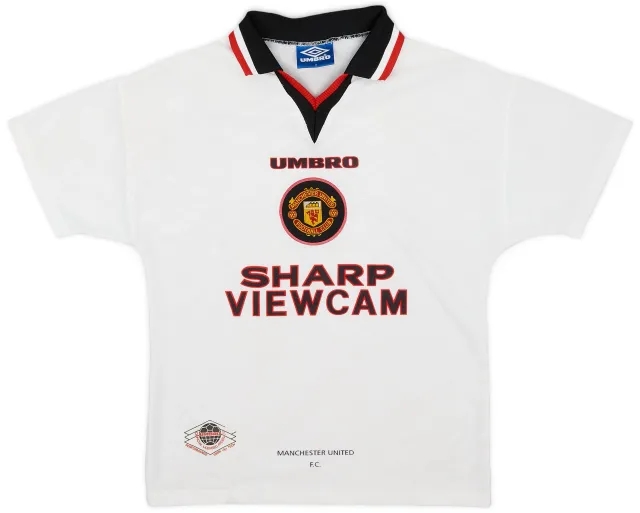 Umbro 1996-97 Manchester United Away Shirt - 6/10 - (Y)