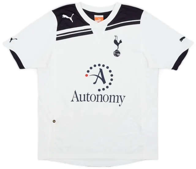 Puma 2010-11 Tottenham Home Shirt - 8/10 - (L.Boys)