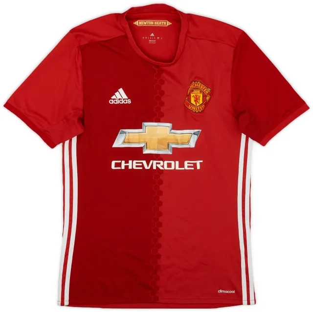 adidas 2016-17 Manchester United Home Shirt - 6/10 - (S)