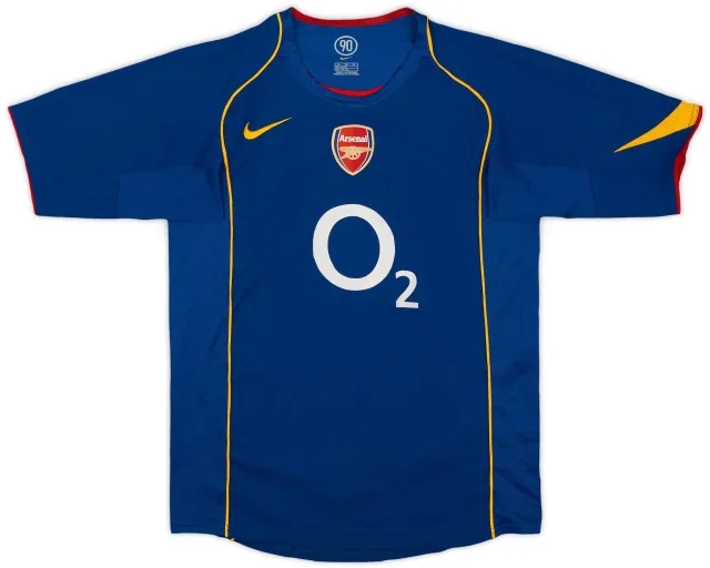 Nike 2004-06 Arsenal Away Shirt - 8/10 - (XL.Boys)
