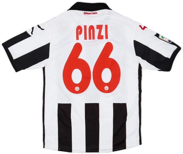 Legea 2012-13 Udinese Match Issue Home Shirt Pinzi #66
