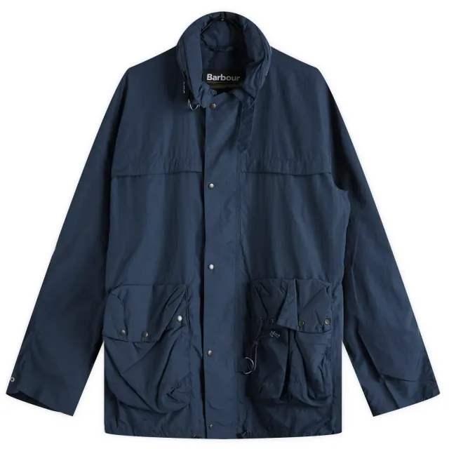 Barbour Men's Heritage+ Modified Durham Showerproof Jacket Navy