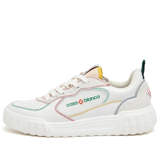 Casablanca Women's Court Sneaker White