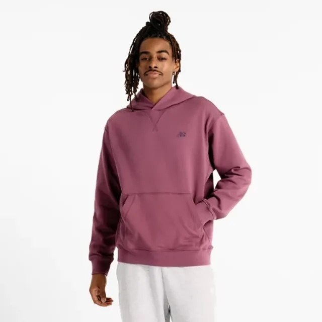Sweatshirt New Balance Athletics French Terry Hoodie Violet Xxl