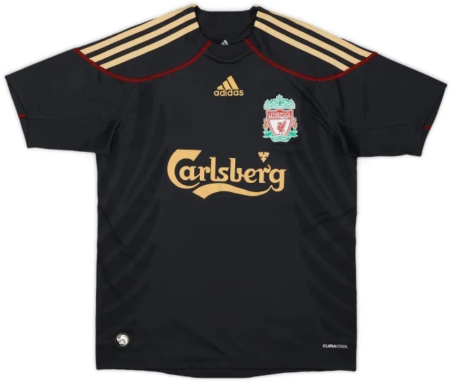 adidas 2009-10 Liverpool Away Shirt - 9/10 - (L.Boys)
