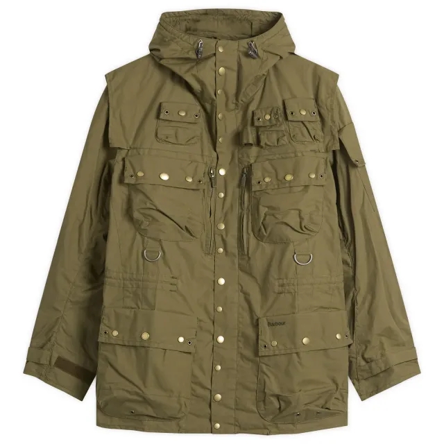 Barbour Men's x To Ki To Inaka Casual Jacket Dusky Green