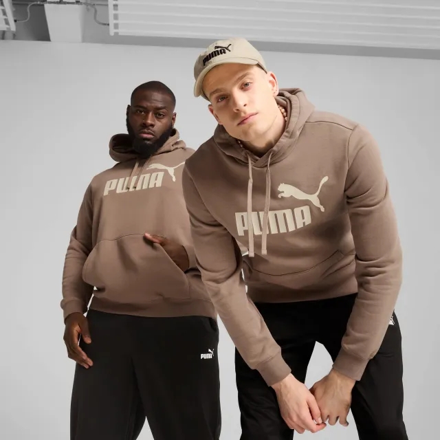 PUMA Essentials No. 1 Logo Hoodie Men, Totally Taupe