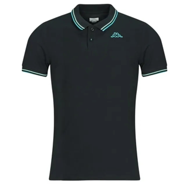Kappa  EZIO2  men's Polo shirt in Black