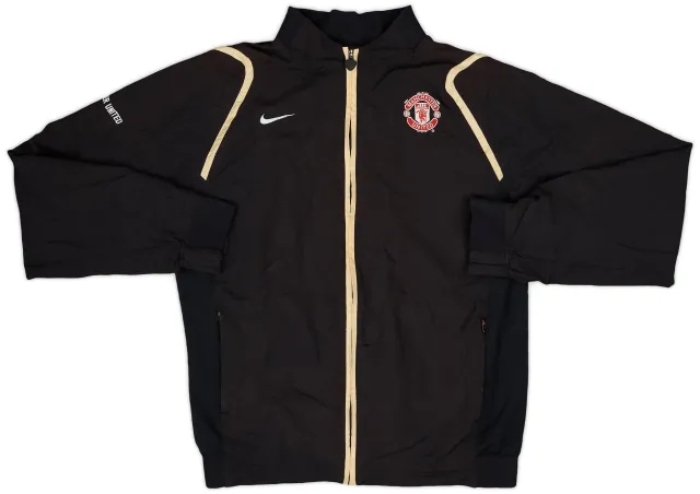 2006-07 Manchester United Nike Woven Track Jacket - 8/10 - (L)