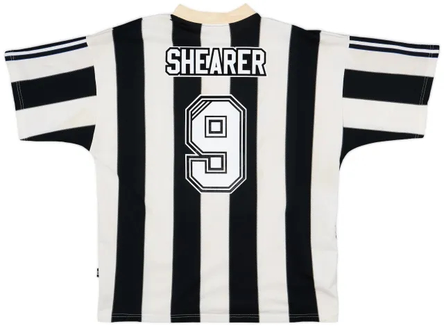 adidas 1995-97 Newcastle Home Shirt Shearer #9 - 5/10 - (XL)