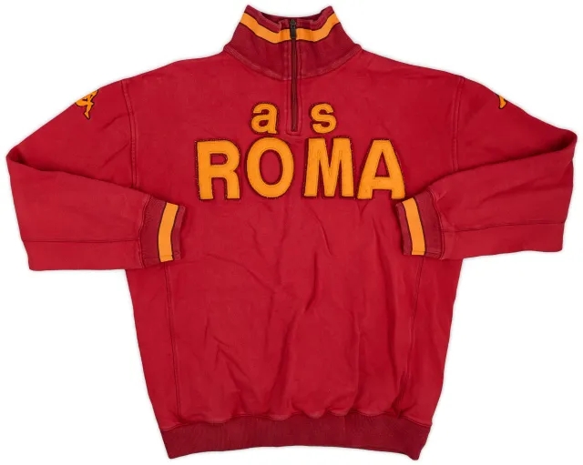 2003-04 Roma Kappa 1/4 Zip Sweat Top - 8/10 - (3XL)