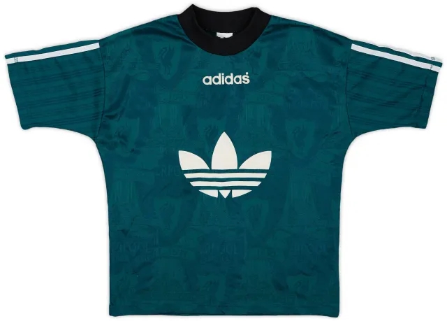 1995-96 Liverpool adidas Training Shirt - 9/10 - (XS)