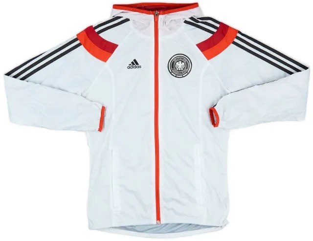 2013-14 Germany adidas Hooded Rain Jacket - 5/10 - (XS)