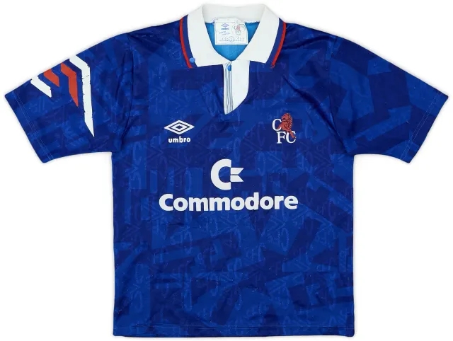 Umbro 1991-93 Chelsea Home Shirt - 6/10 - (L.Boys)