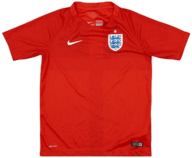 Nike 2014-15 England Away Shirt - 8/10 - (L.Boys)