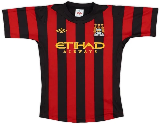 Umbro 2011-12 Manchester City Away Shirt - 8/10 - (M.Boys)