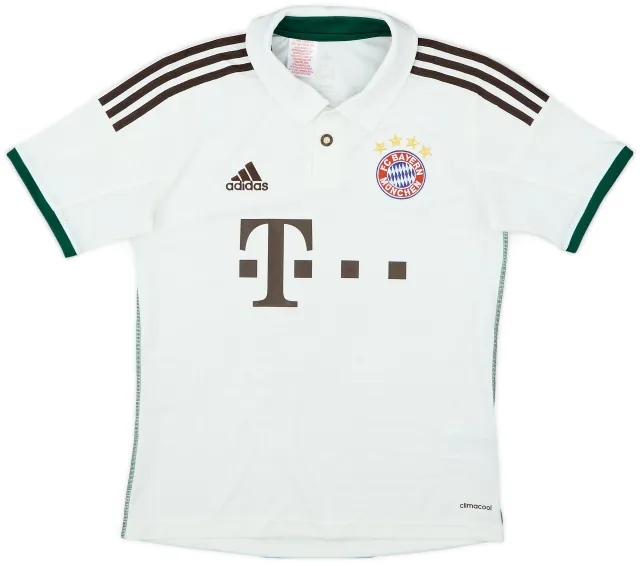 adidas 2013-14 Bayern Munich Away Shirt - 9/10 - (L.Boys)