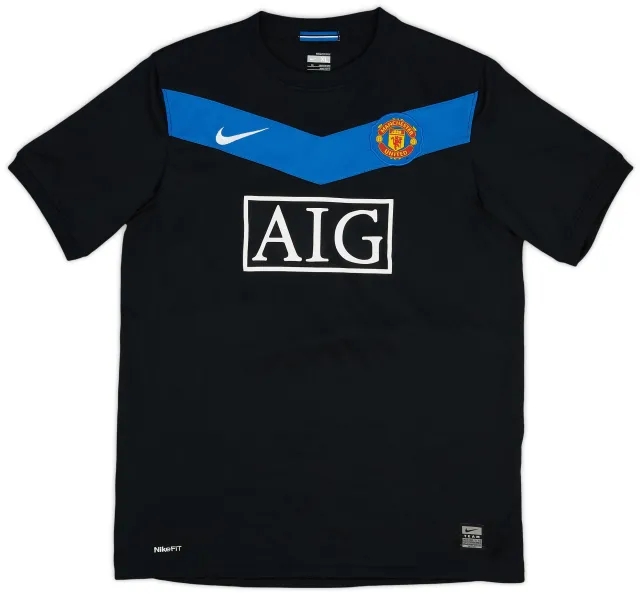 Nike 2009-10 Manchester United Away Shirt - 8/10 - (XL.Boys)