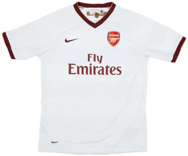 Nike 2007-08 Arsenal Away Shirt - 8/10 - (XL.Boys)