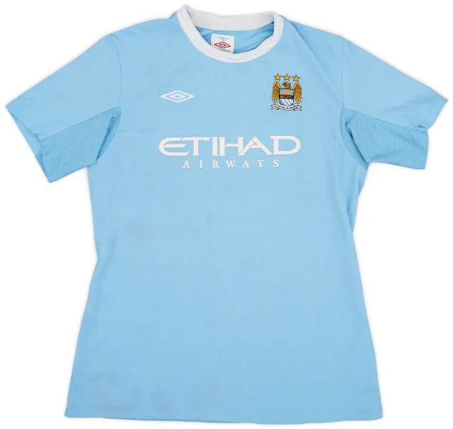 Umbro 2009-10 Manchester City Home Shirt - 5/10 - (Women's L)