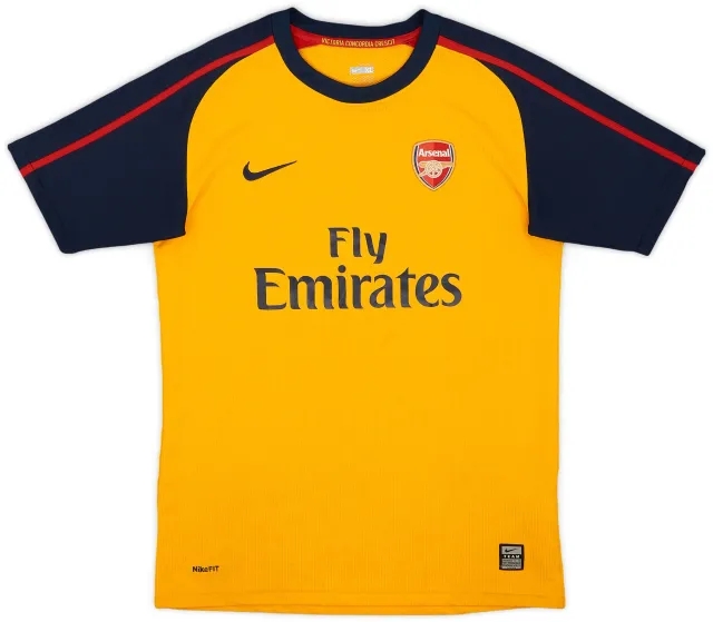 Nike 2008-09 Arsenal Away Shirt - 8/10 - (XL.Boys)