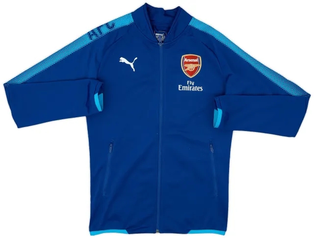 2017-18 Arsenal Puma Track Jacket - 7/10 - (S)