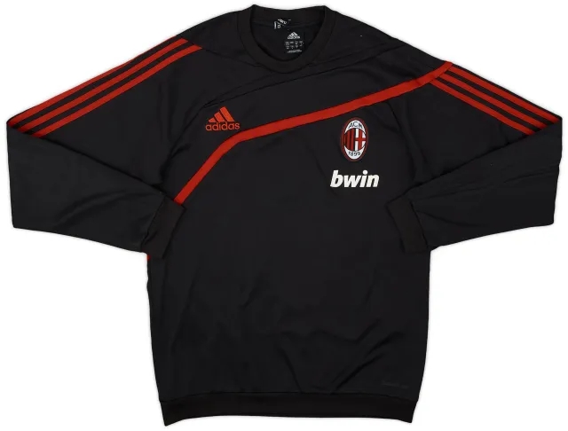 2009-10 AC Milan adidas Sweat Top - 6/10 - (S)
