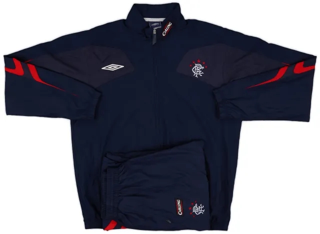 2008-09 Rangers Umbro Tracksuit - 9/10 - (L)