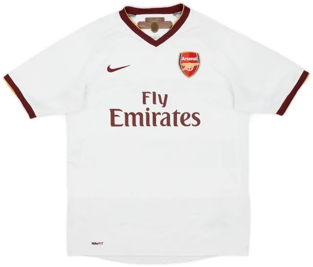 Nike 2007-08 Arsenal Away Shirt - 7/10 - (XL.Boys)