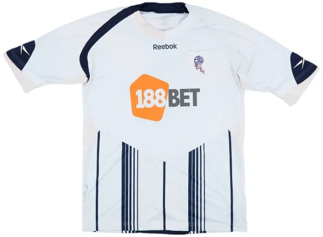 Reebok 2009-10 Bolton Home Shirt - 7/10 - (3XL)