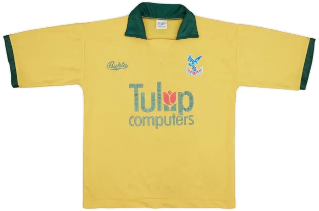 Bukta 1991-92 Crystal Palace Away Shirt - 8/10 - (S)